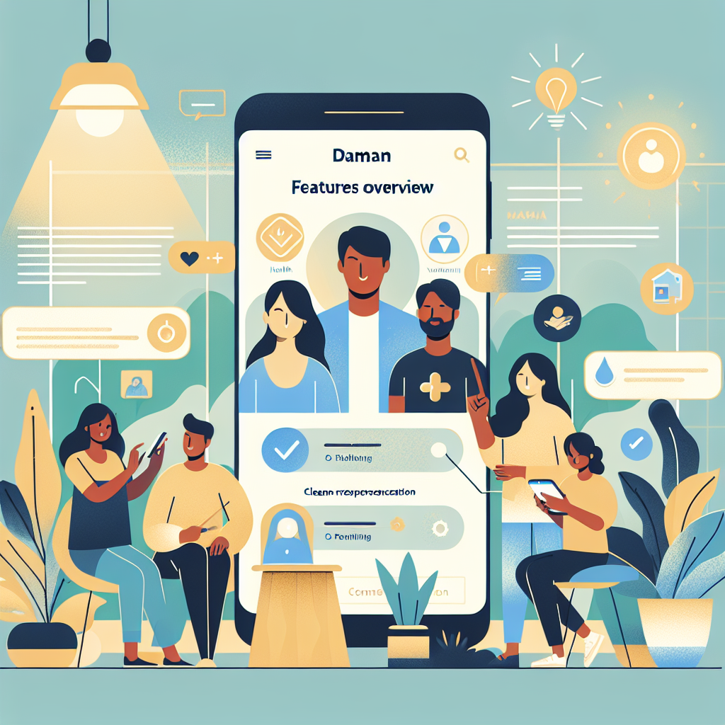 Daman App features overview