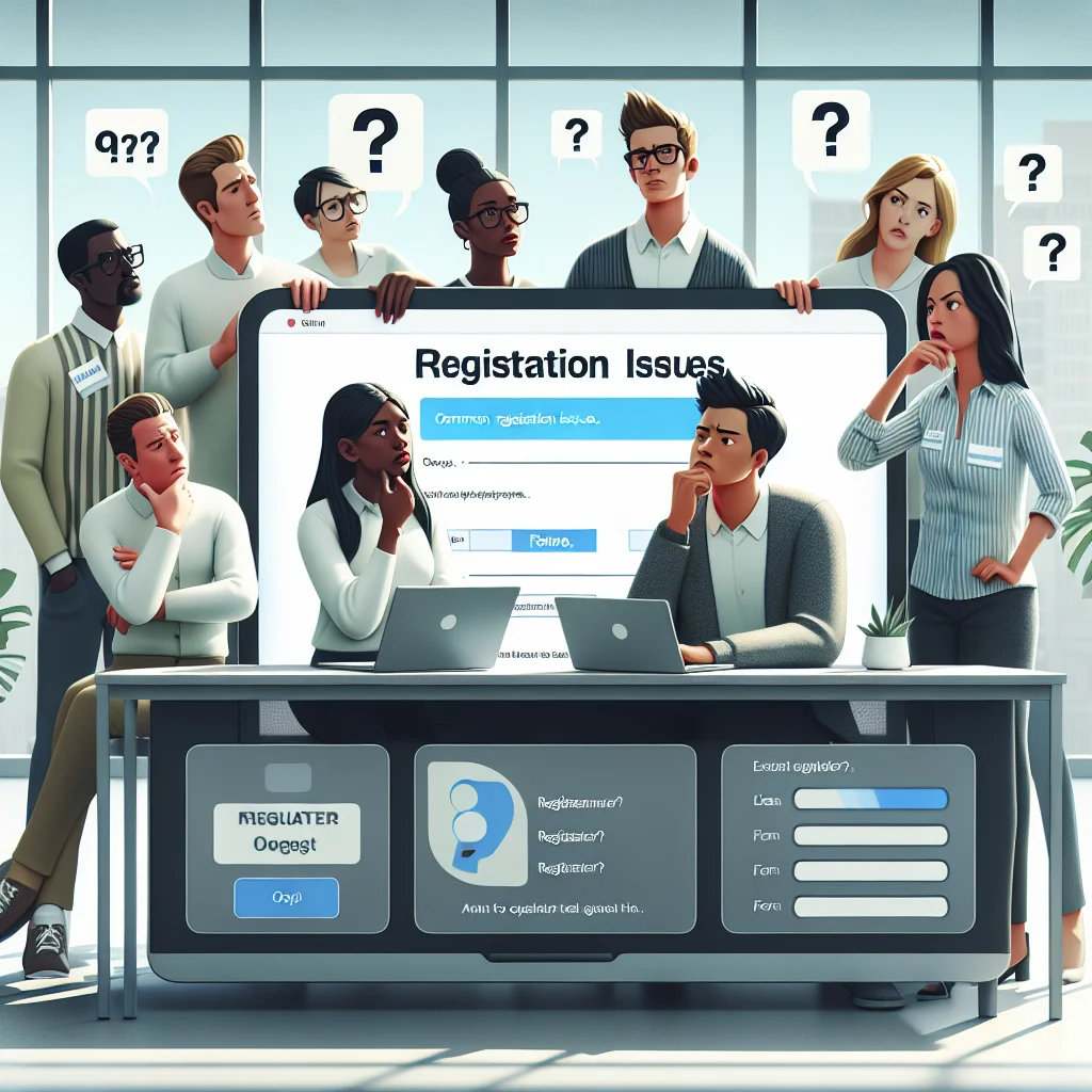 Troubleshooting common registration issues